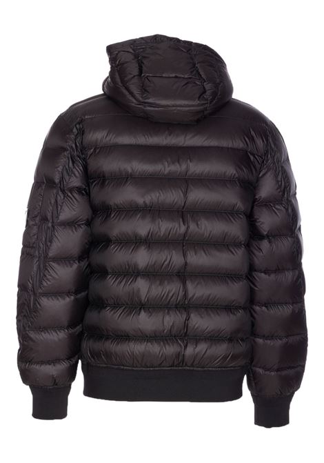 d.d. shell hooded down jacket man black C.P. COMPANY | 19CMOW002A-110416A999